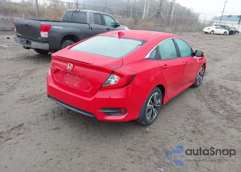 2017 Honda Civic Ex-T from USA, damaged, VIN 2HGFC1F31HH634998